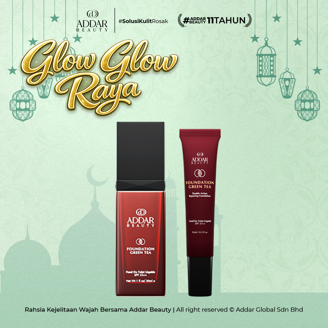 (GGR26) - 1 Foundation Green Tea + 1 Foundation Travel